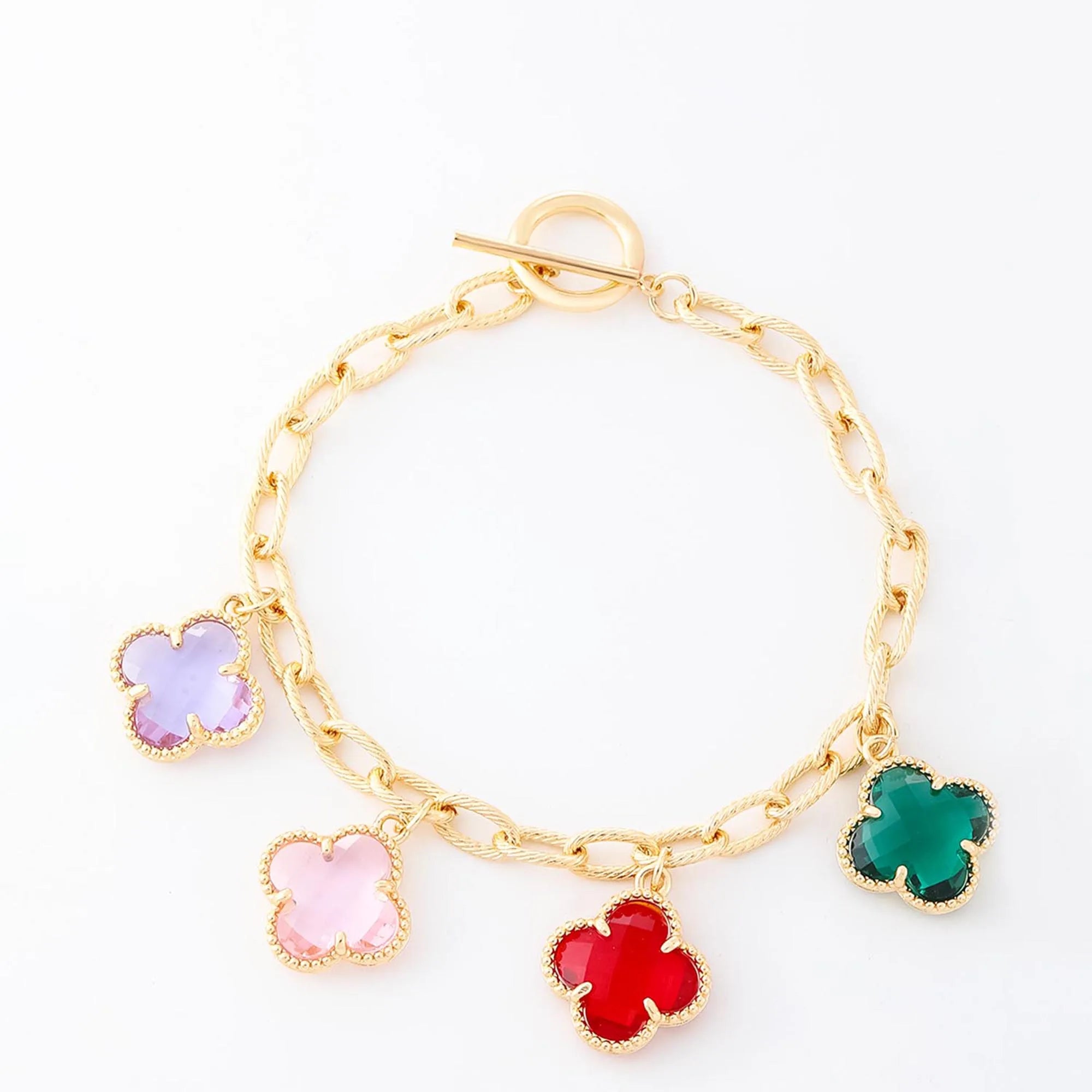 Style of Simple and Personalized Clover Four-Leaf Clover Bracelet