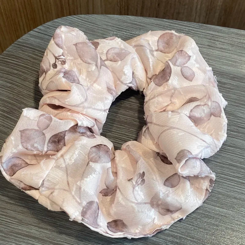 fashion silk hair scrunchies