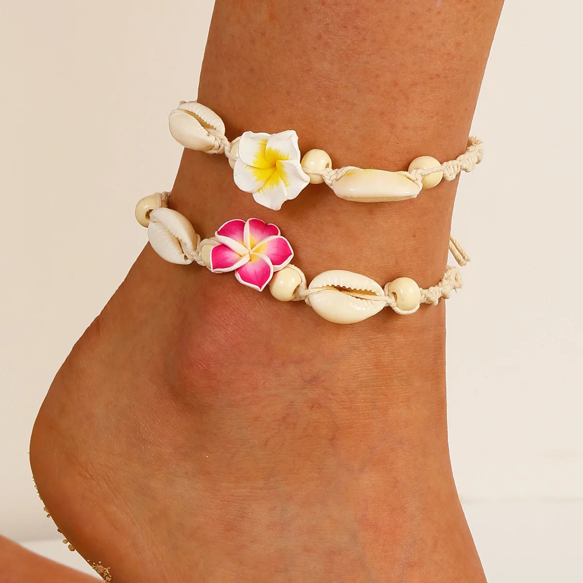 Shell Rope Chain Anklets
