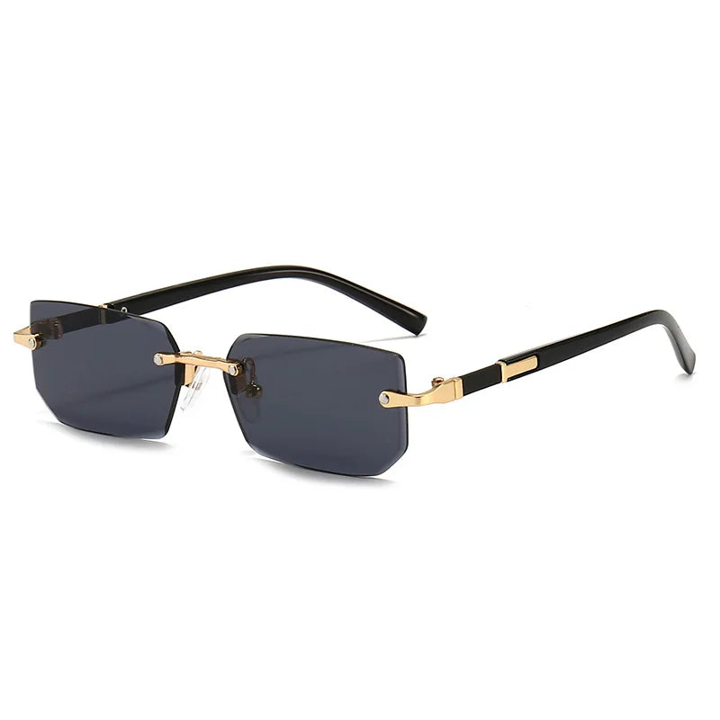 Sunglasses Rectangle Fashion Popular Women Men