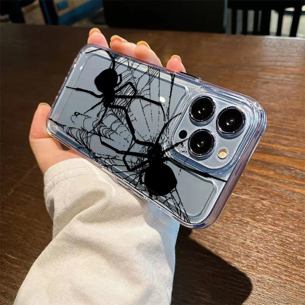 Transparent Phone Case For iPhone Soft Silicone Shockproof Funda Cover