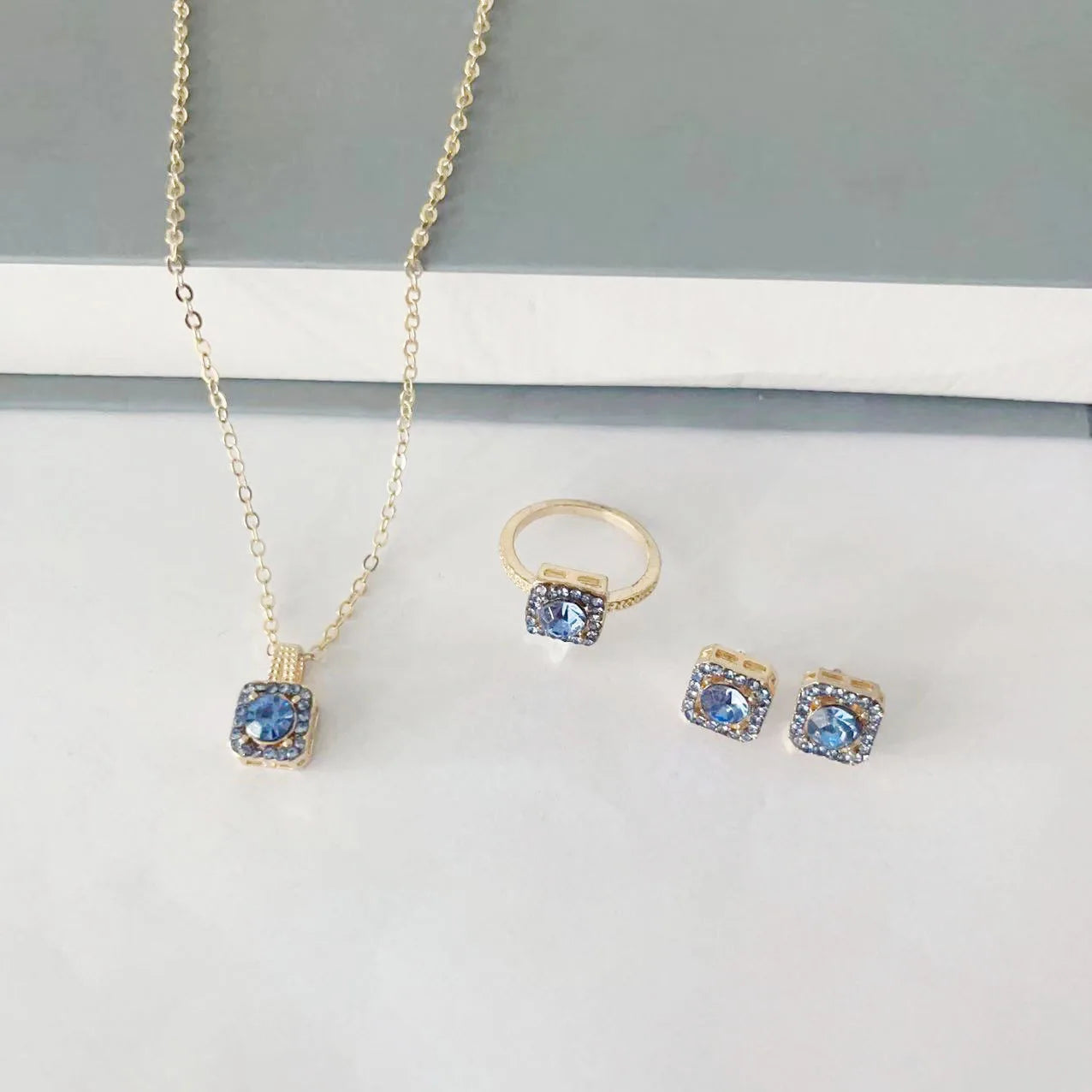 1PC Luxury Cube Jewelry Set,