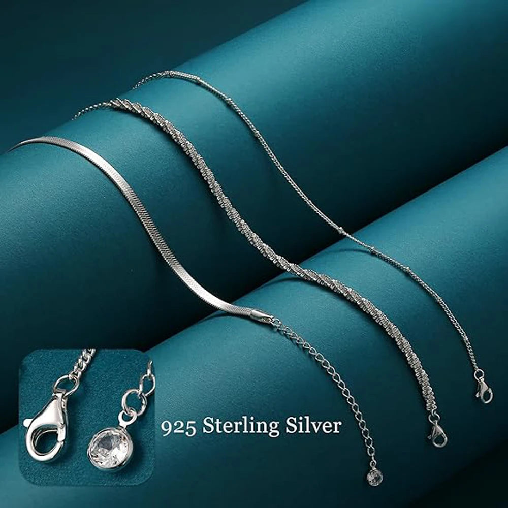 Sterling Silver Bracelets for Women