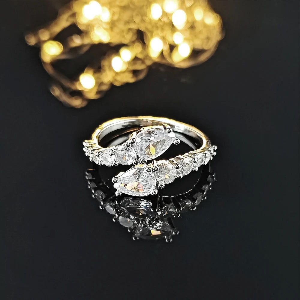 New Arrival Unique Design Silver Color Adjustable Fashion Ring