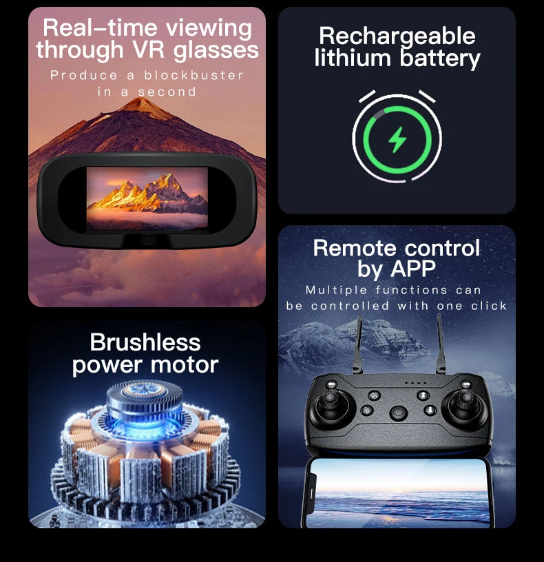 New Drone 8K HD Professional 90°