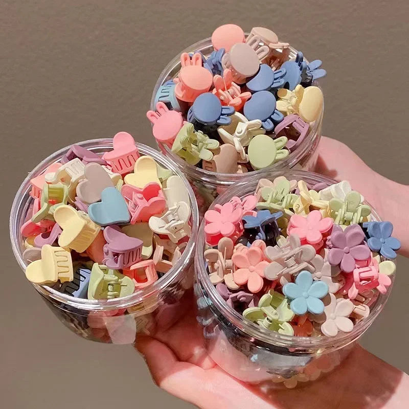50PCS/Set  Small Size Mini Hairpin Hair Clips For Girls