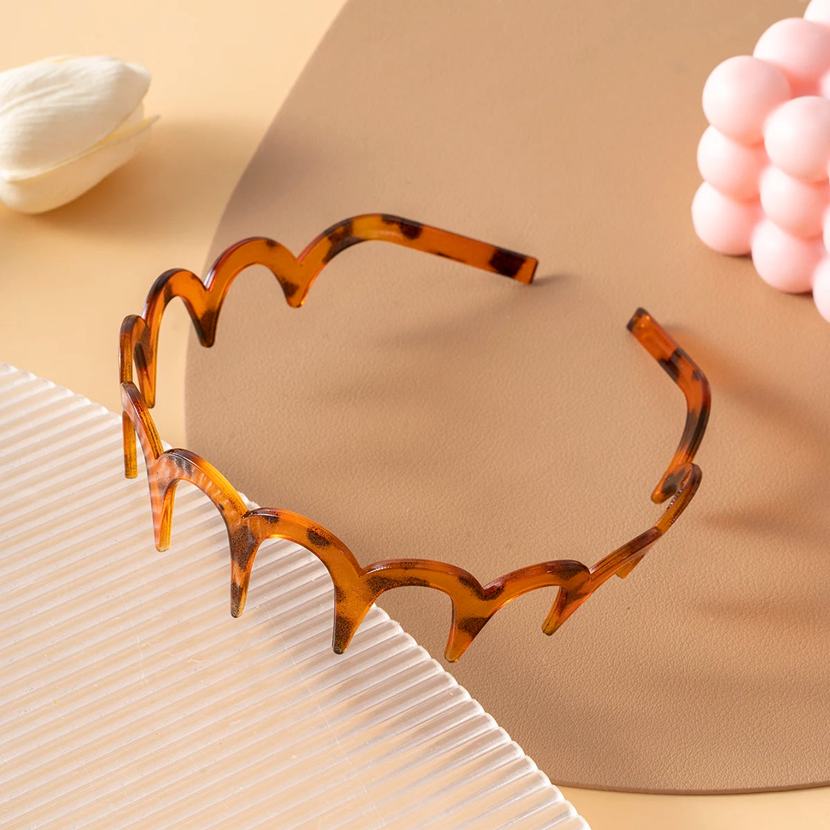 Hair Comb Non-Slip Headband Plastic