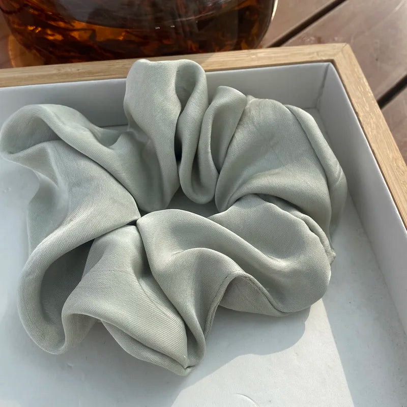 fashion silk hair scrunchies