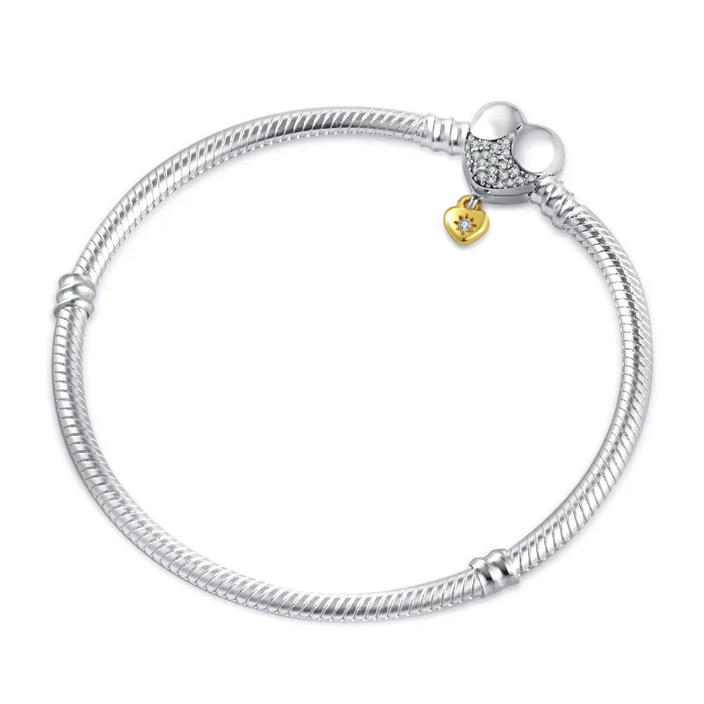 Miniso Disney Stitch Mickey Mickey Rabbit Clasp Bracelet Is Suitable For Women High Class Exquisite Charm Fashion Jewelry Gift