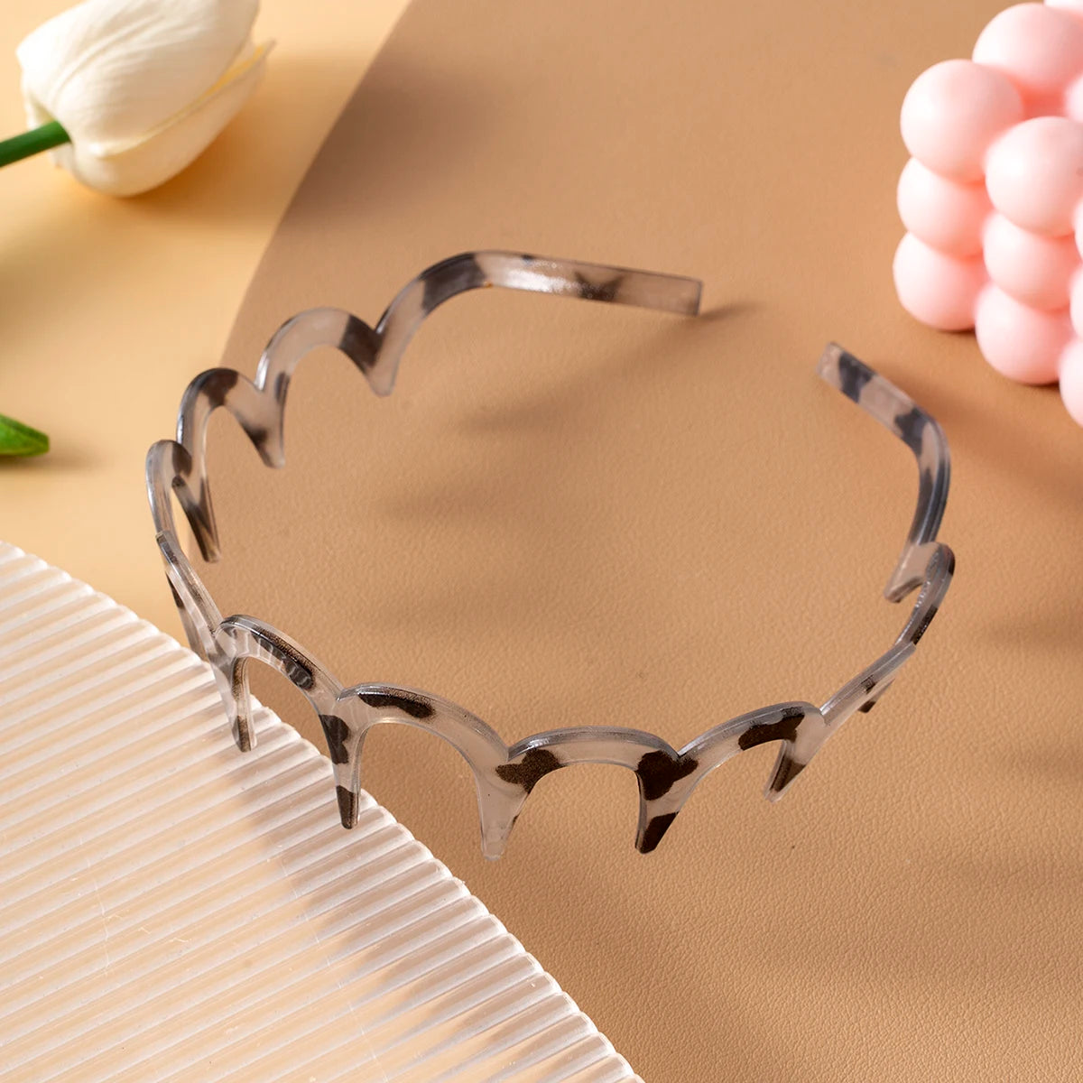 Hair Comb Non-Slip Headband Plastic