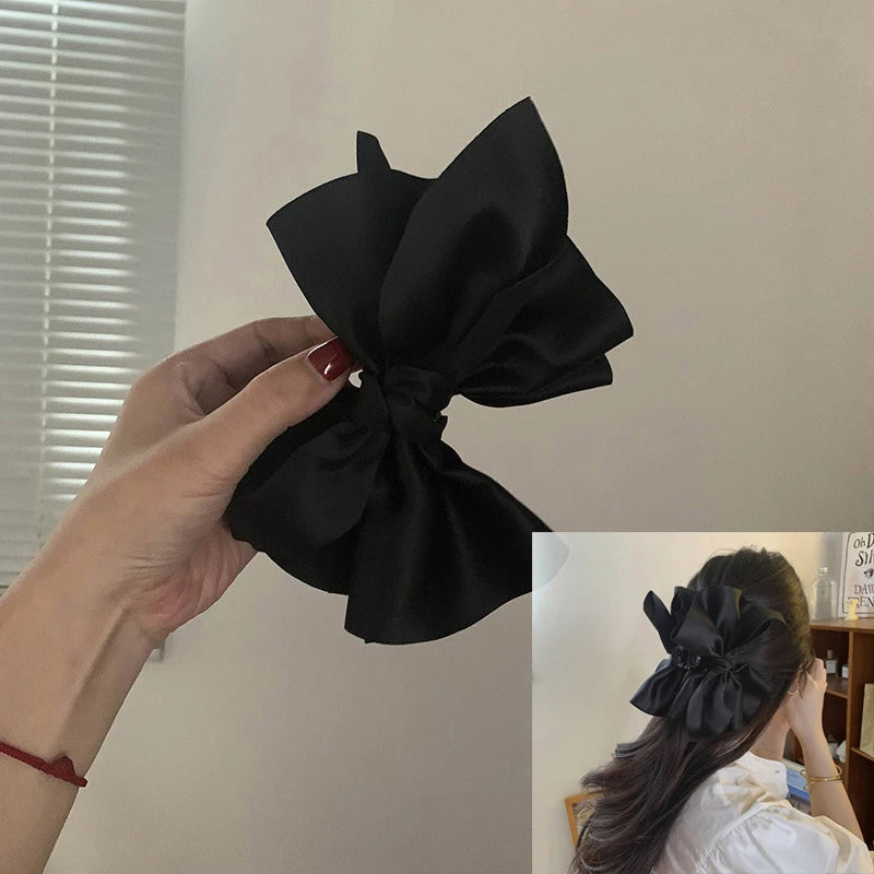 New Large Chiffon Claw Clip Hair
