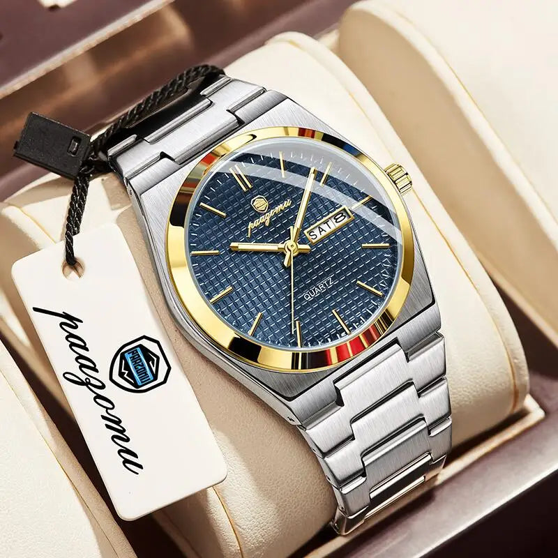 Luxury Men Wristwatch Waterproof