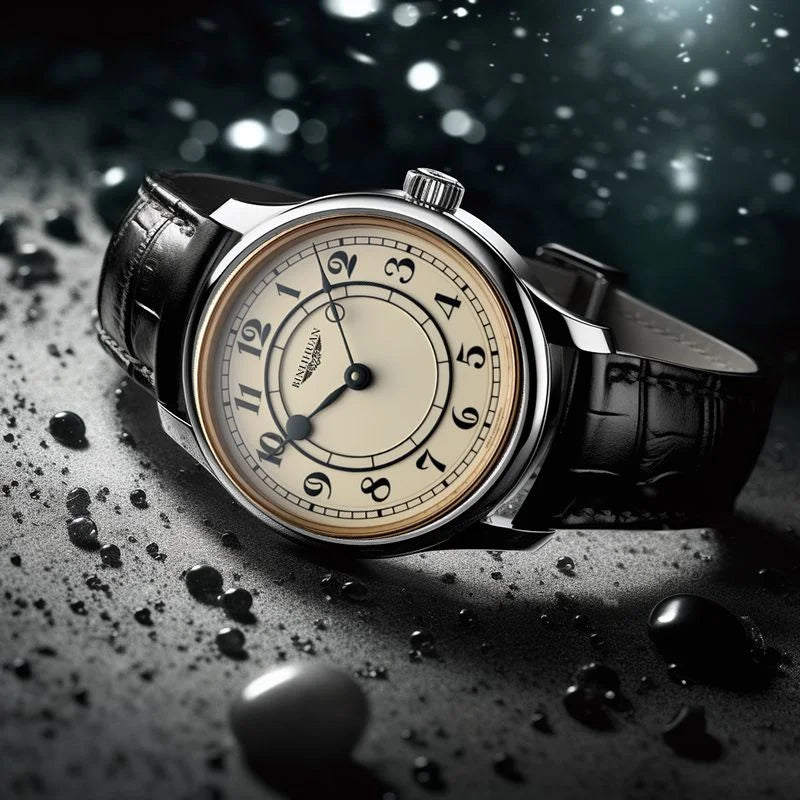 Luxury Business Waterproof Men Watch  Clock Leather Men's Watches reloj Handsome