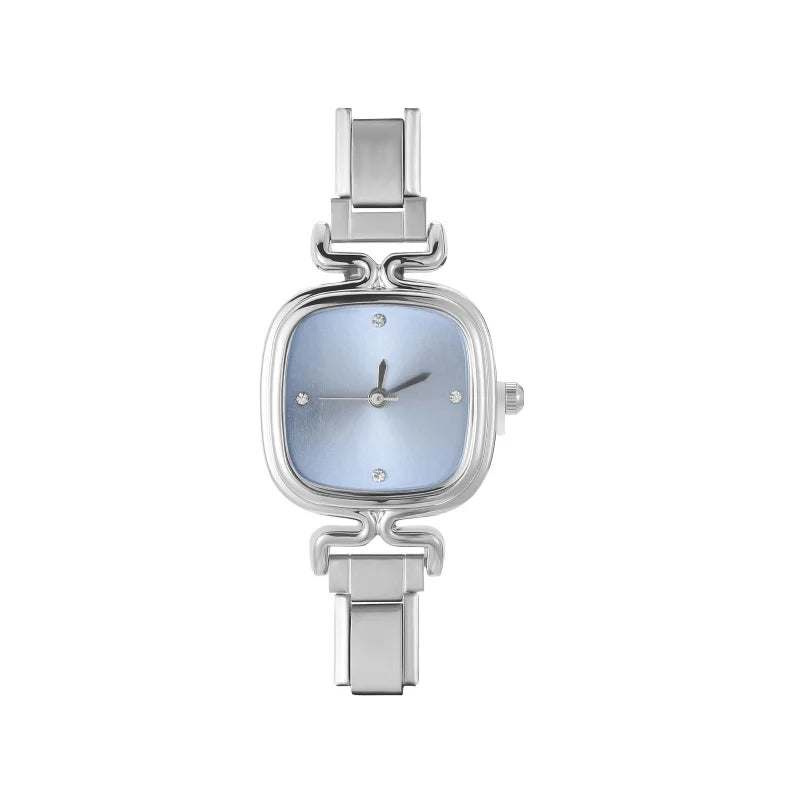 High Quality Men Women's Stainless Steel Round Simple Watch