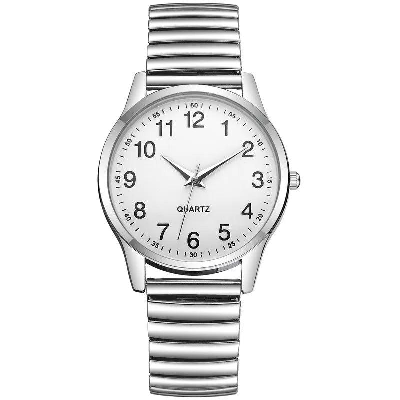 1/2PCS Fashion Couple Watches Simple Arabic