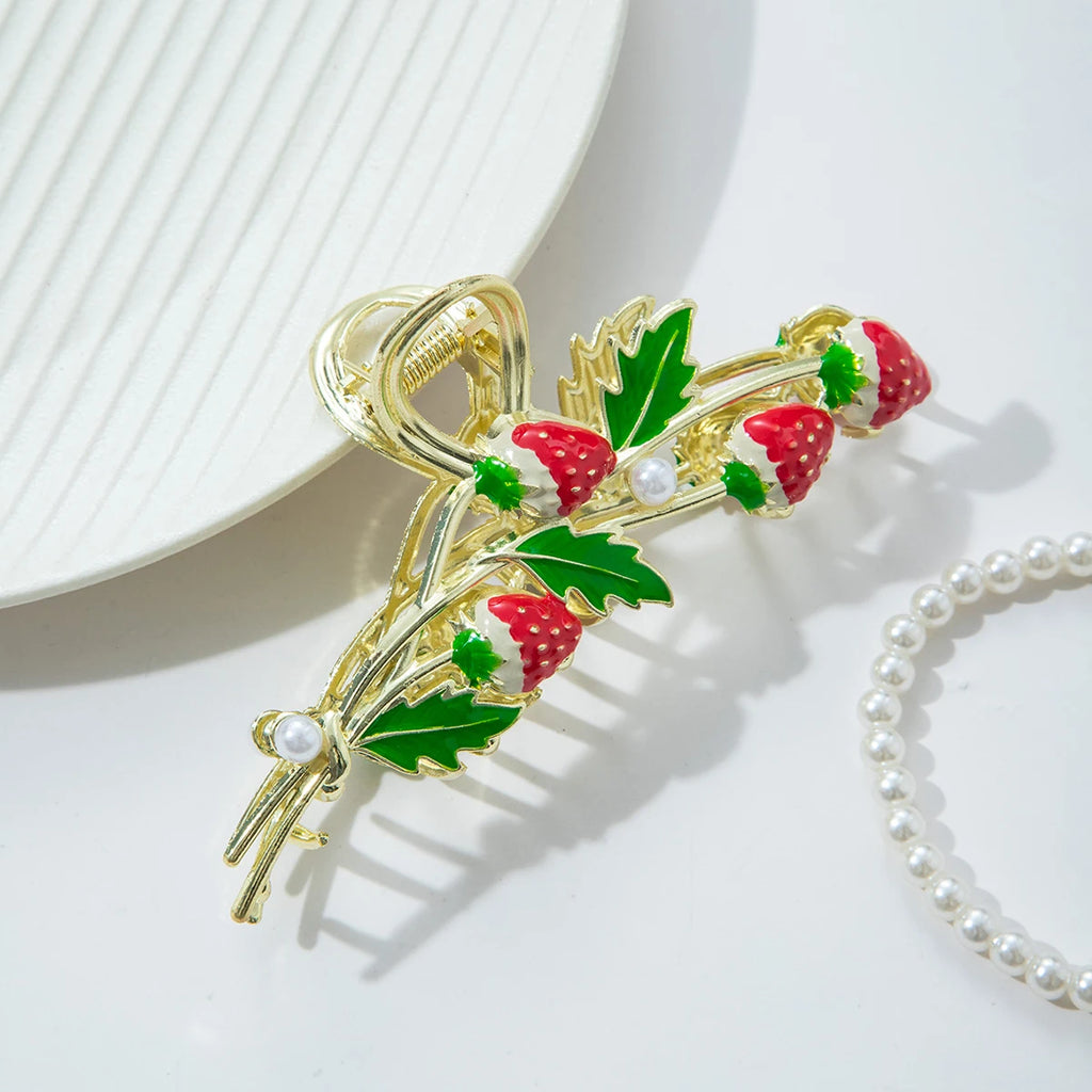 Cute Metal Hair Clip Strong Non Slip Hold Hair