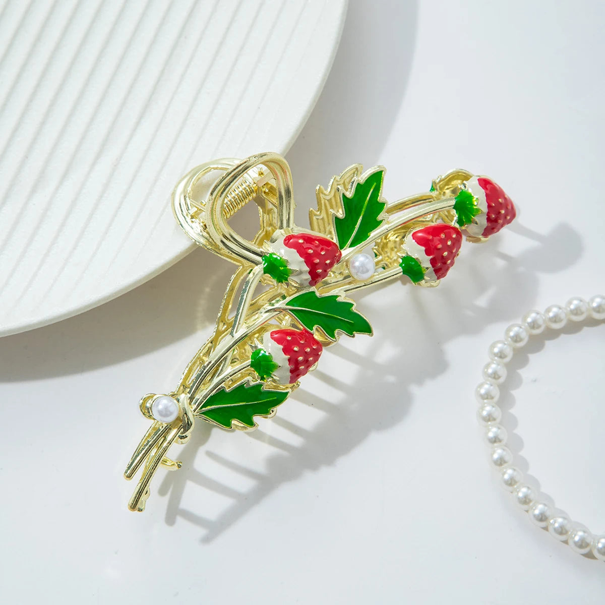 Cute Metal Hair Clip Strong Non Slip Hold Hair