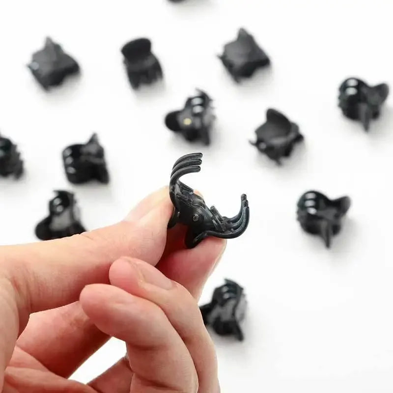 20Pcs Cute Black Hairpin Hair Clip