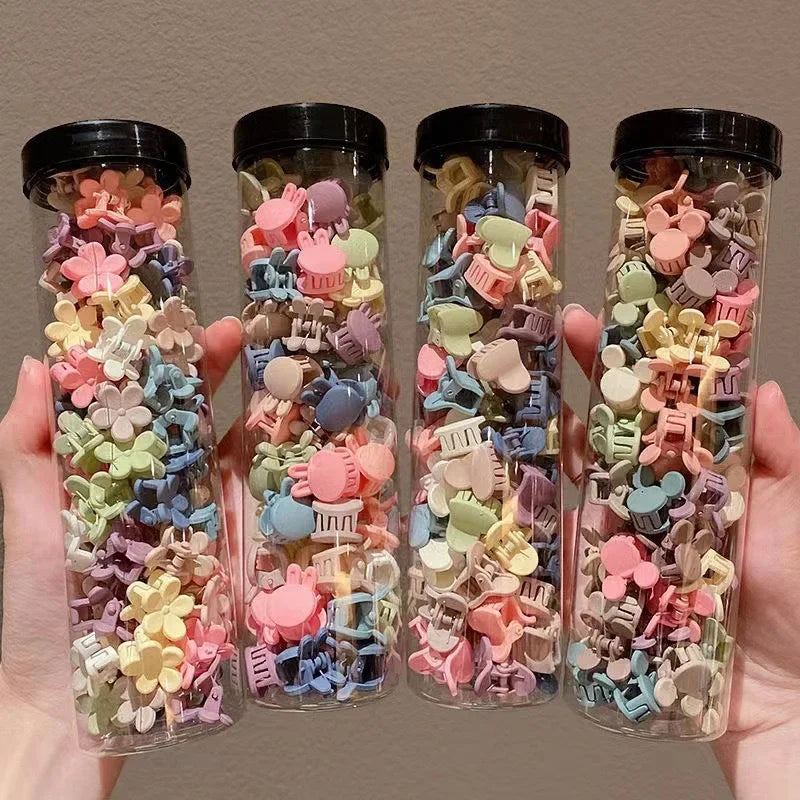 50PCS/Set  Small Size Mini Hairpin Hair Clips For Girls