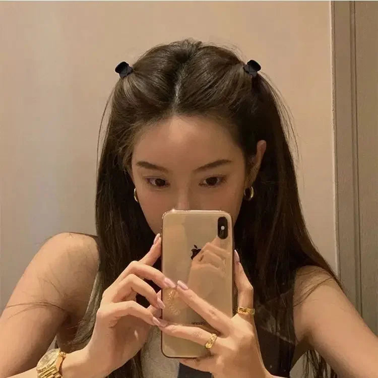 20Pcs Cute Black Hairpin Hair Clip