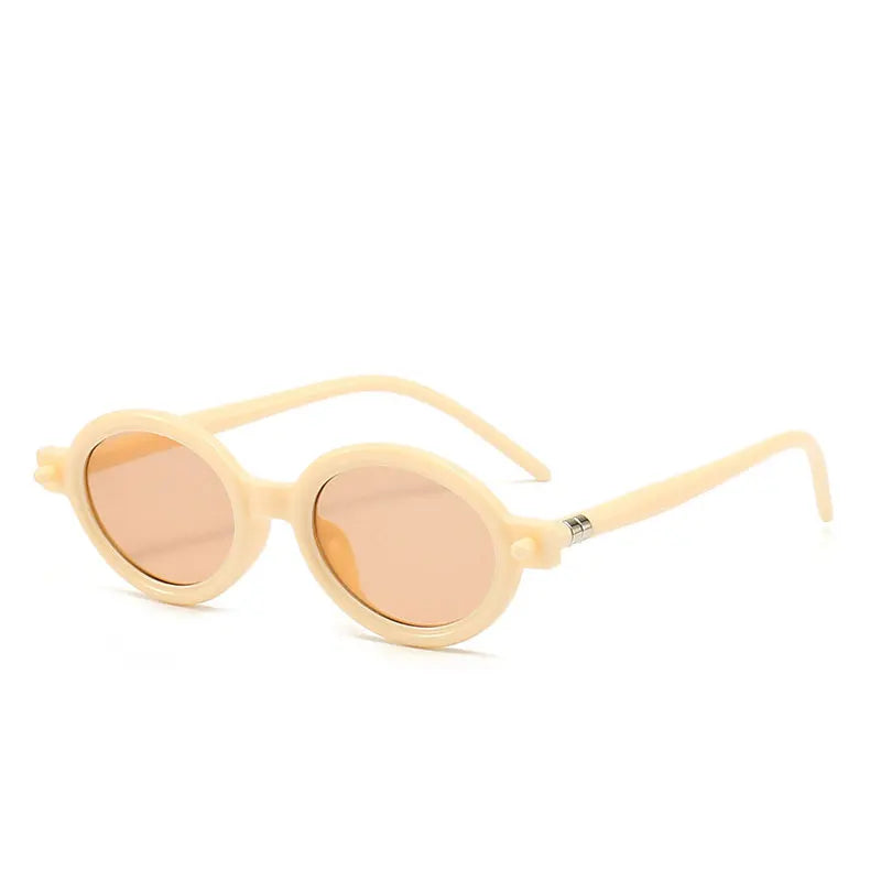 Vintage Small Oval Sunglasses