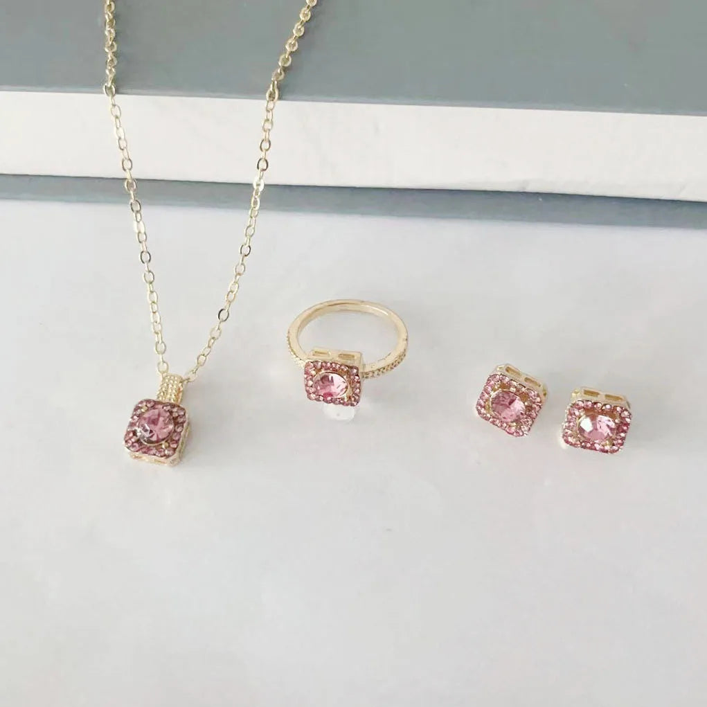 1PC Luxury Cube Jewelry Set,