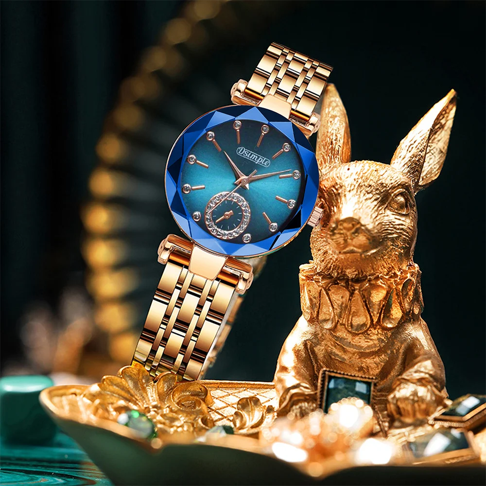 2pcs Luxury Elegant Women's Watch Set,