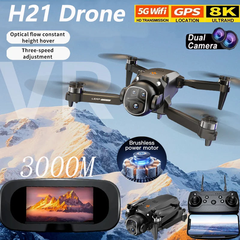 New Drone 8K HD Professional 90°