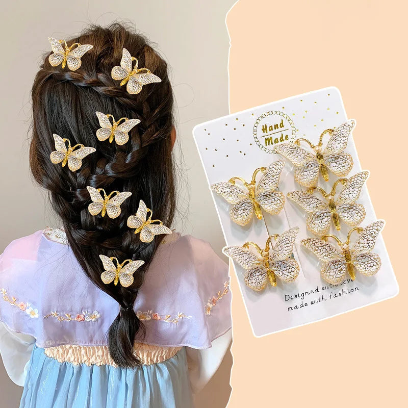 5PCS Cute Sweet   Hair Clips