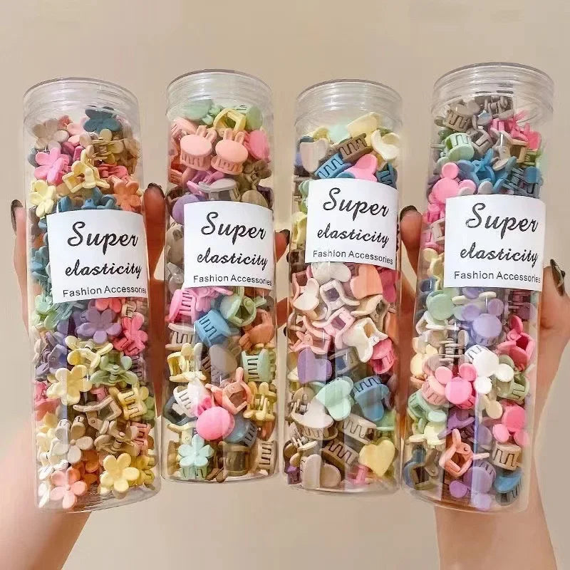 50PCS/Set  Small Size Mini Hairpin Hair Clips For Girls