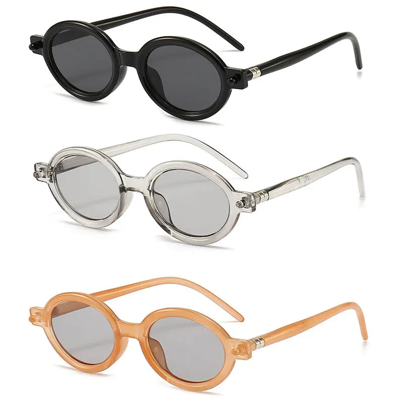 Vintage Small Oval Sunglasses