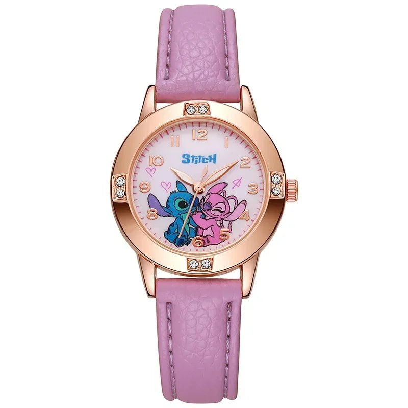 Disney Children's Watches Cute Cartoon Stitch