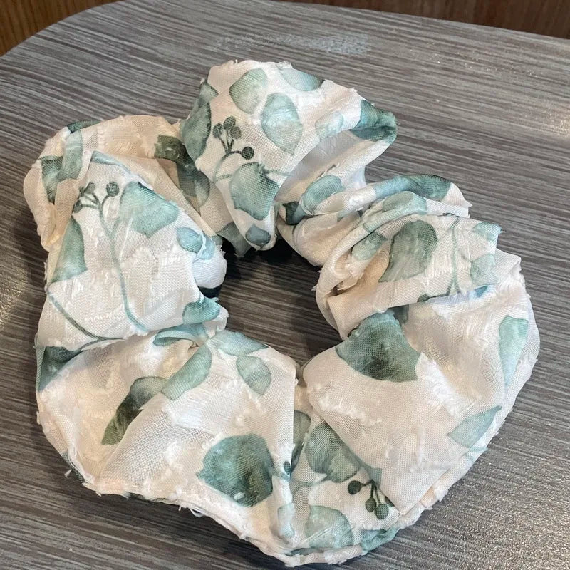 fashion silk hair scrunchies