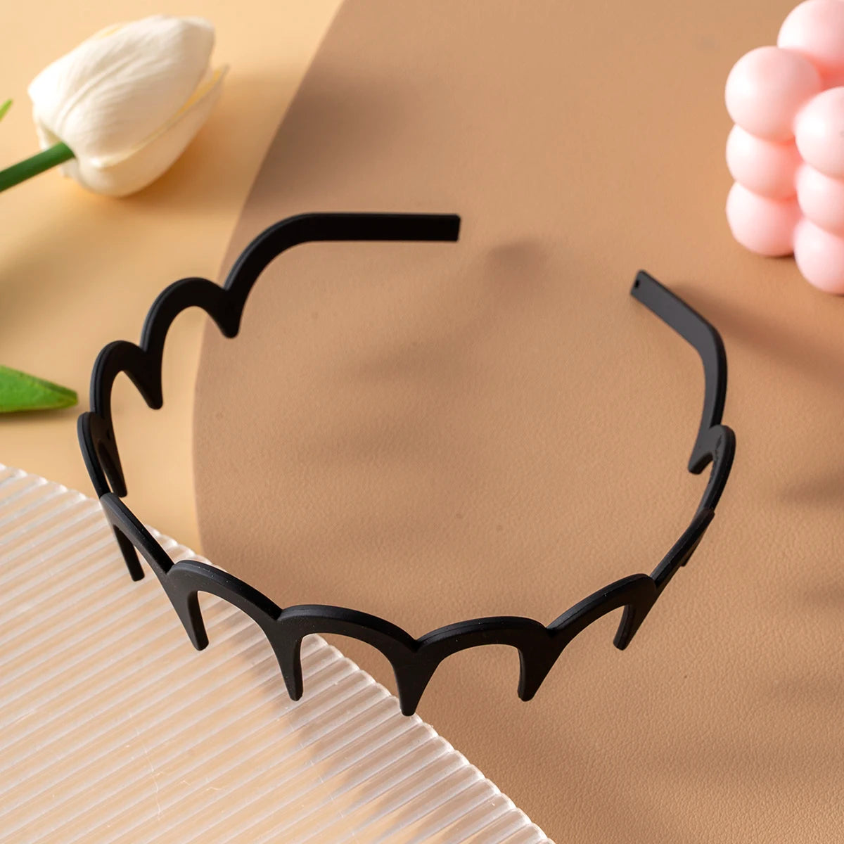 Hair Comb Non-Slip Headband Plastic