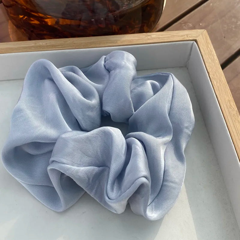 fashion silk hair scrunchies