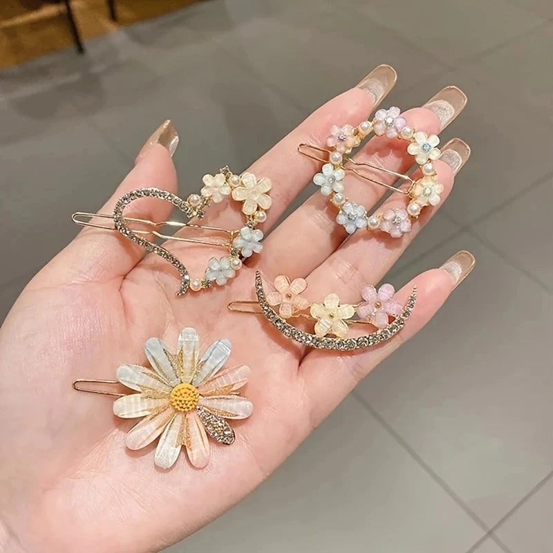 4pcs/set Hair Clips Hairpins