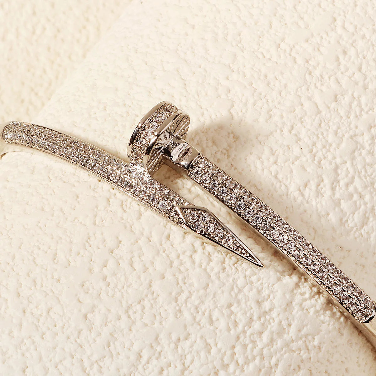 Fashionable Open-ended Copper Zirconium Bracelet Versatile Women's Bracelet for Daily Use Wedding Banquet Bridal Jewelry