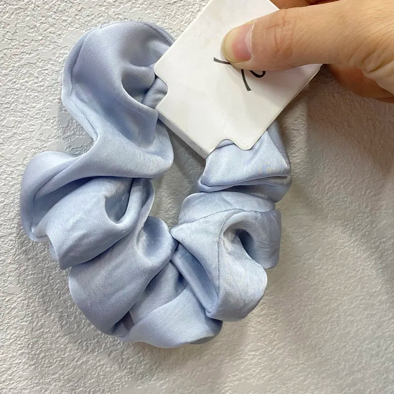 fashion silk hair scrunchies