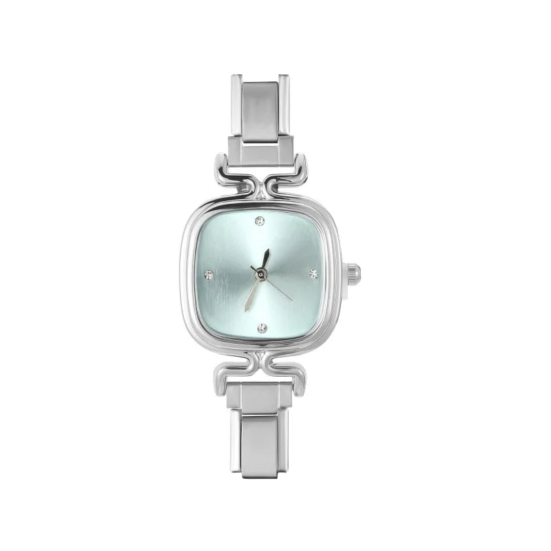 High Quality Men Women's Stainless Steel Round Simple Watch